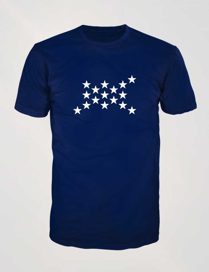 16-Star American Flag T-Shirt