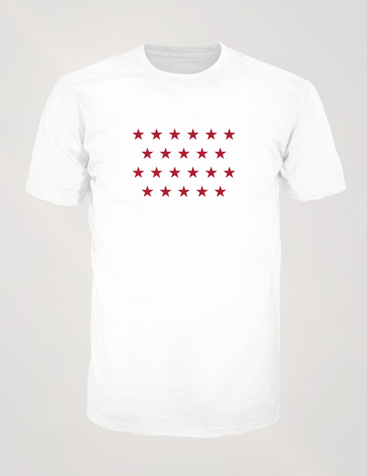 22-Star American Flag T-Shirt