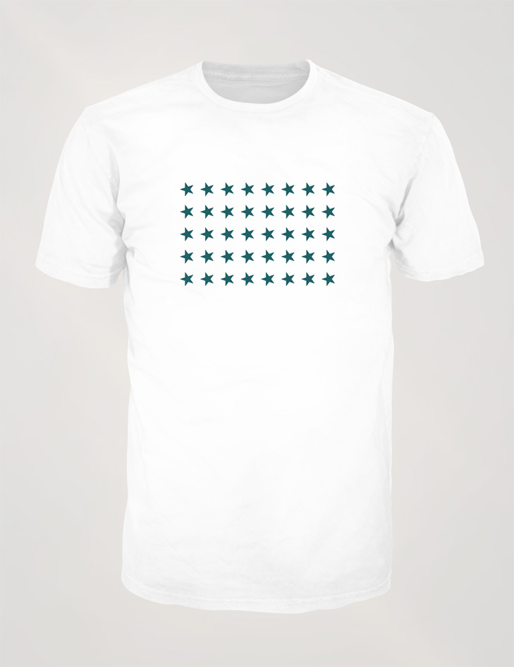 40-Star American Flag T-Shirt
