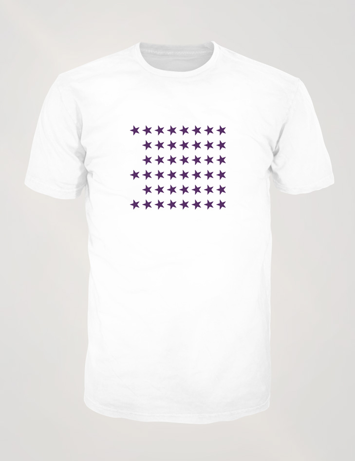 45-Star American Flag T-Shirt