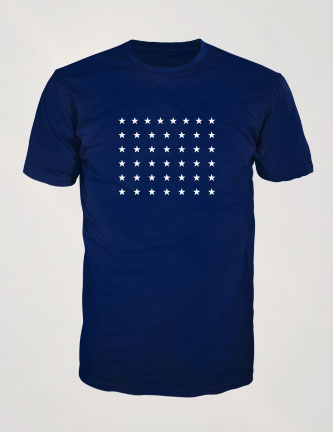 43-Star American Flag T-Shirt
