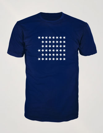 45-Star American Flag T-Shirt