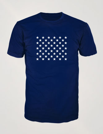 50-Star American Flag T-Shirt