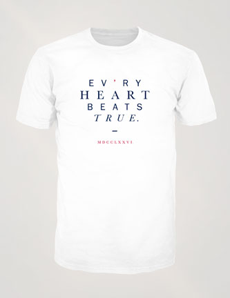 Text Heart T-Shirt