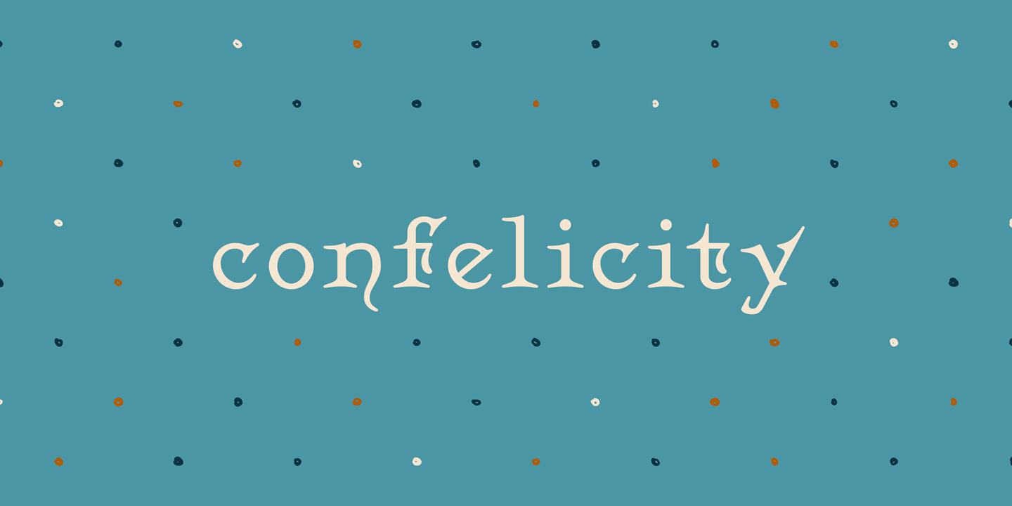 Upona, a font of Joy